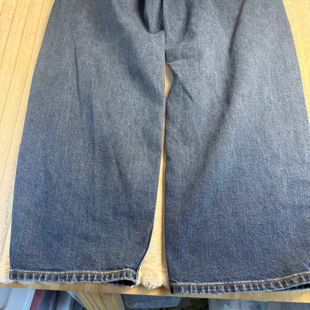 Everlane The Way-High Curve Jeans Organic Cotton Barrel Leg 28R *note faint spot - Picture 10 of 10